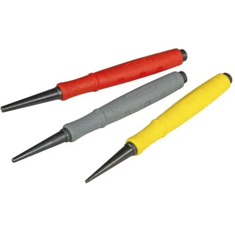 0-58-930 STANLEY Spikdrivarset 3 delar, 0,6/1,6/2,4 mm Begränsat antal